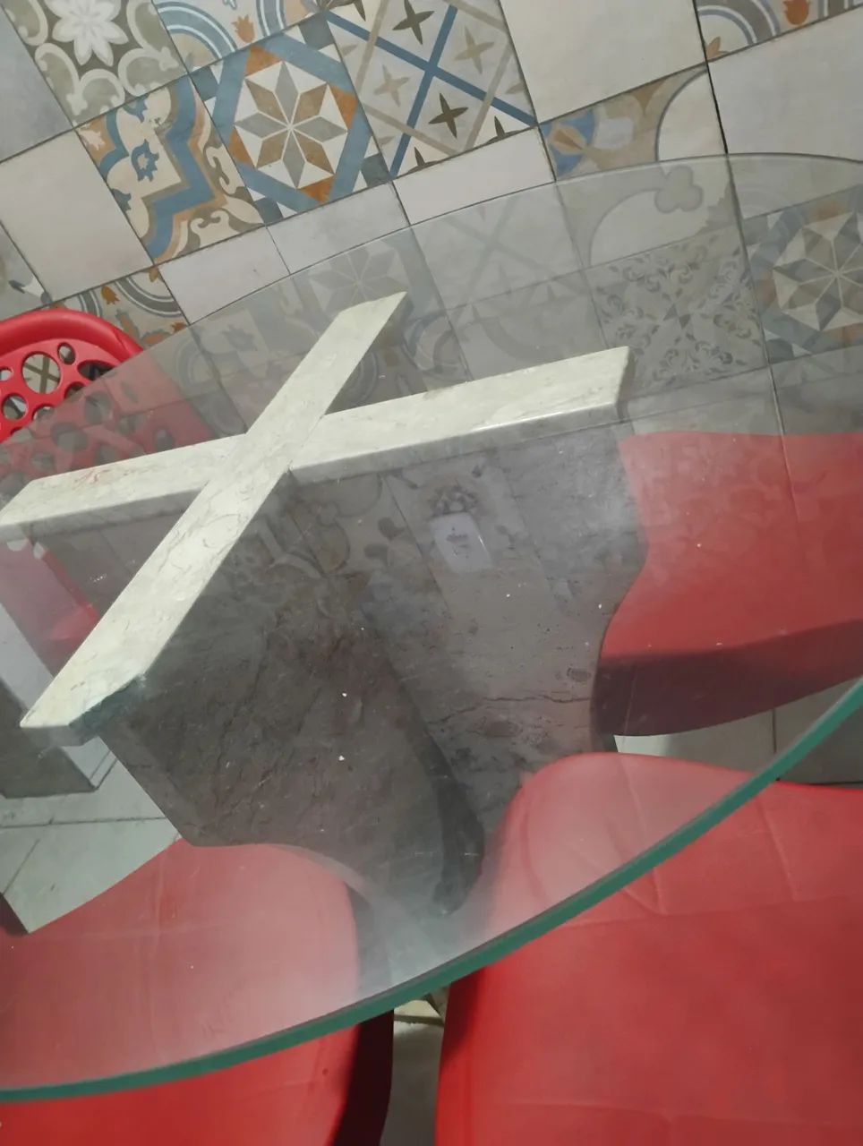 Tampão de mesa, só o tampão sem as cadeiras e sem a base 64961601346689121