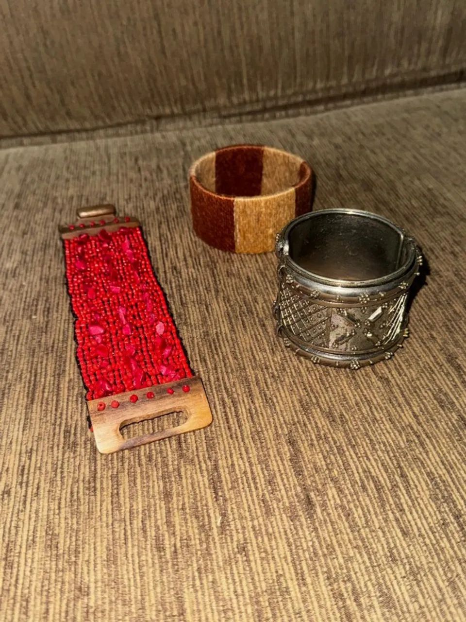 Pulseiras Kit Com 3 Diversos Estilos - Vintage 