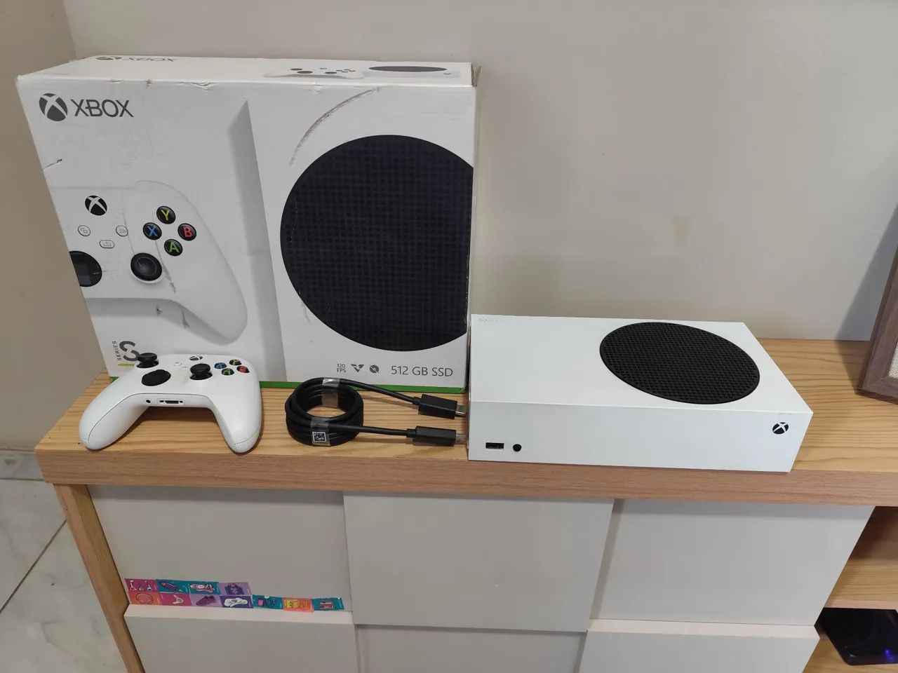 Console Xbox séries S 512GB impecável.