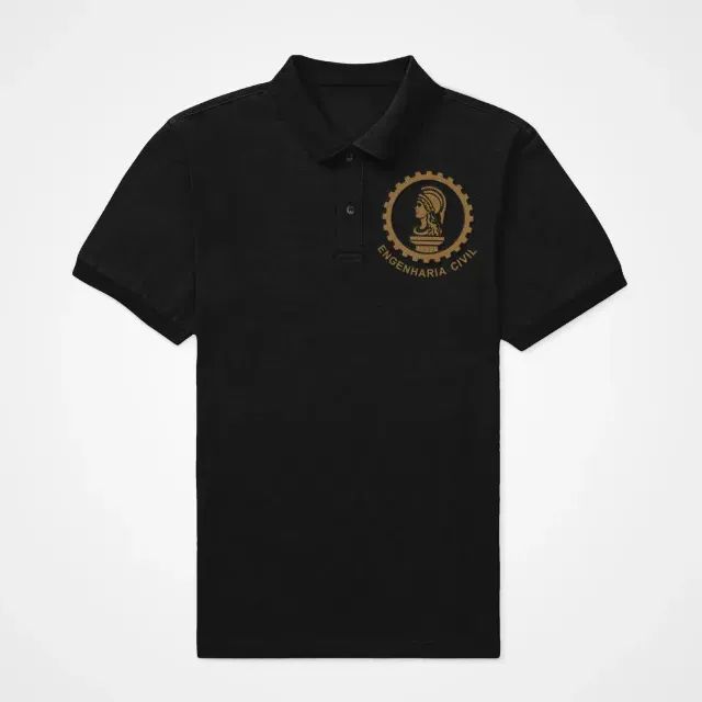 Camisa polo de Faculdade Bordada - Foto 2