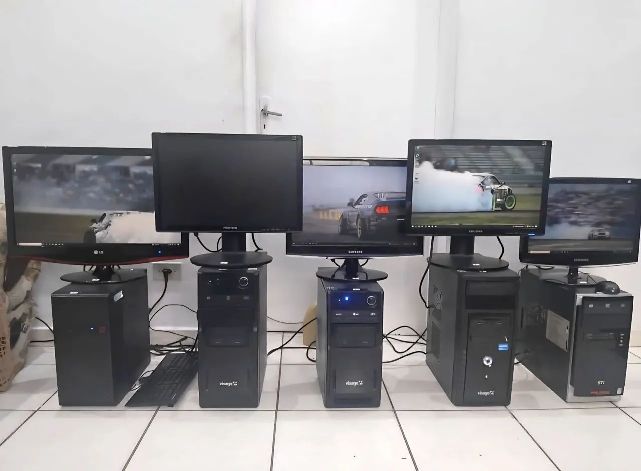 Promoção Relâmpago! Desktop Completo Rápido! 