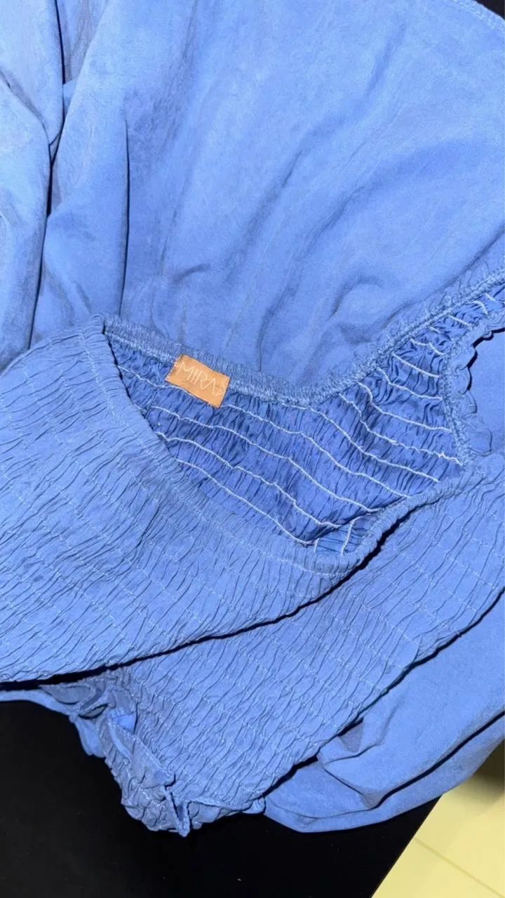 Vestido azul Mirak 