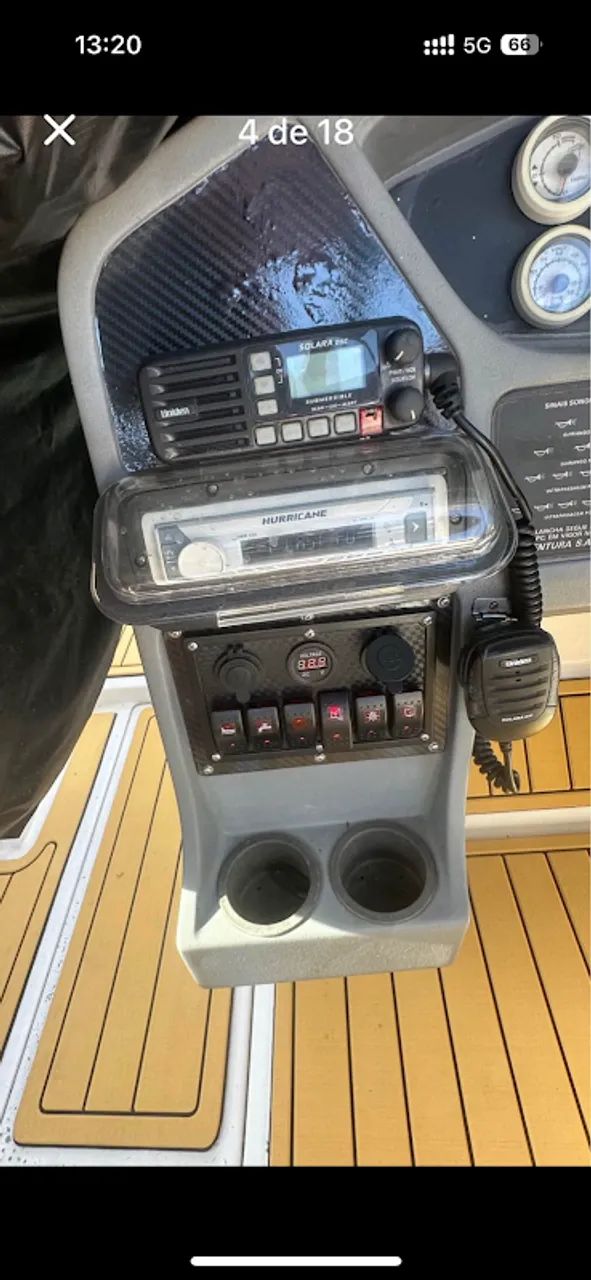 LANCHA VENTURA 23.5 PÉS - COMPLETA E PRONTA PARA O VERÃO! - Foto 8