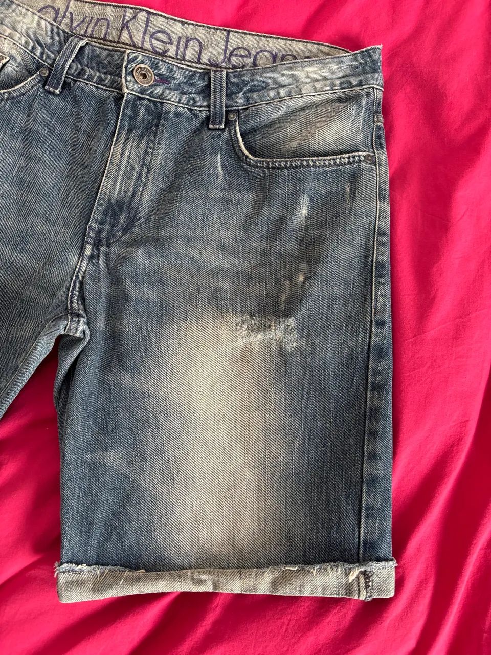 Bermuda Calvin Klein Jeans Tamanho GG - Foto 3
