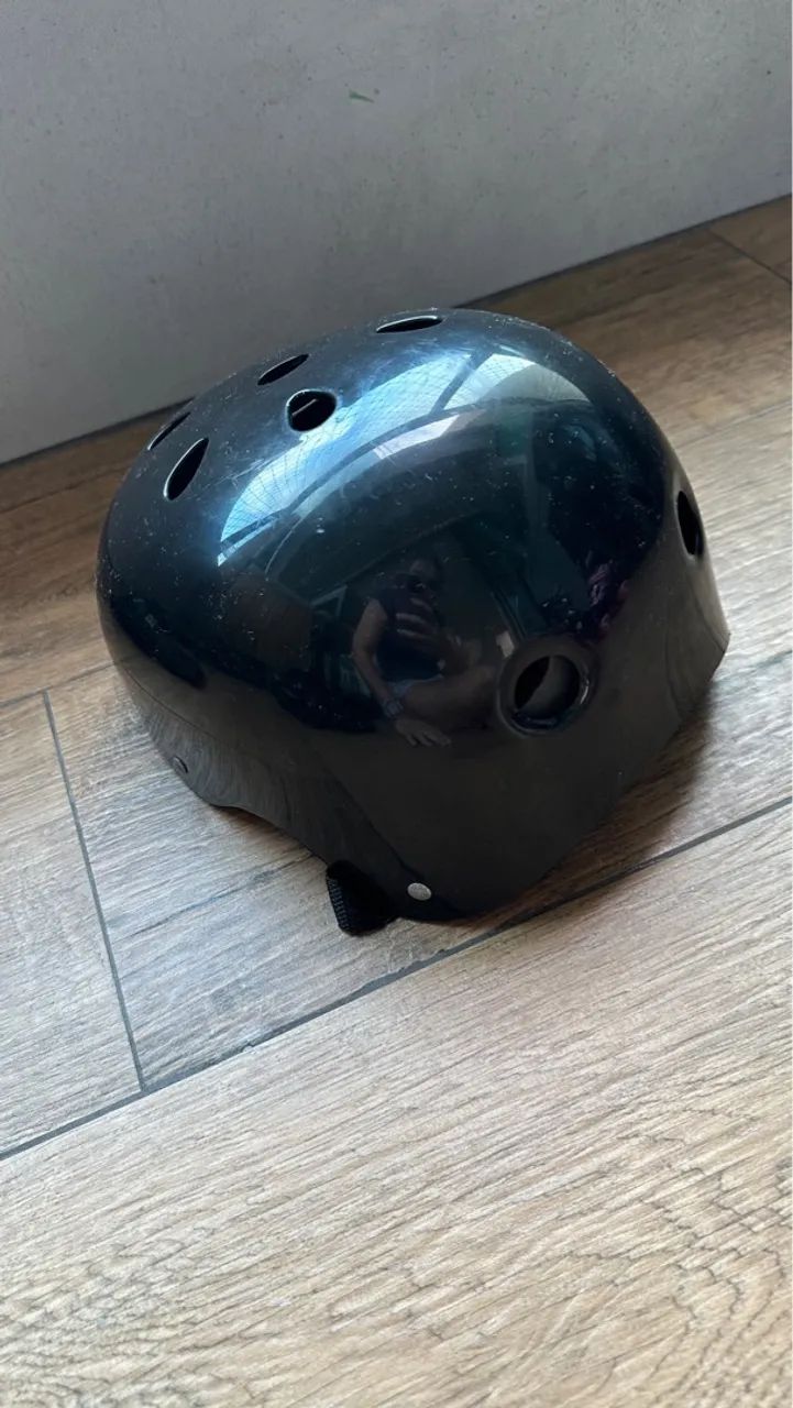 Kit de Proteção para Skate, Patins e Bike - Capacete, Joelheiras e Cotoveleiras - Foto 5