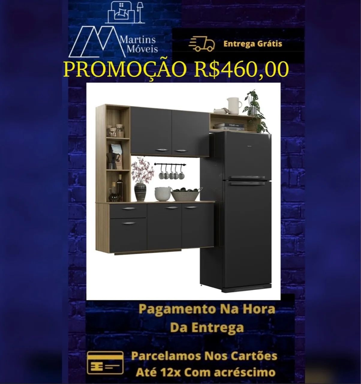 GRANDE PROMOÇÃO*ARMARIO DE COZINHA MEL E ISIS  COMPLETA  ENTREGA GRÁTIS ACEITA CARTÃO