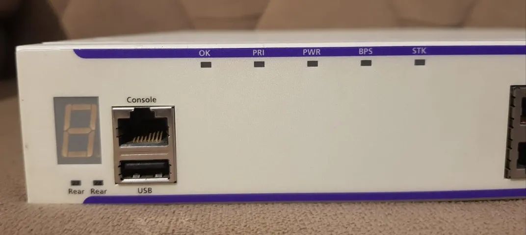 Switch Giga Alcatel-lucent24 No Poe Os6450-24 USADO - Foto 5