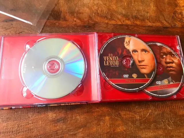 Box DVD E o Vento Levou 70 anos 5 discos - Foto 4
