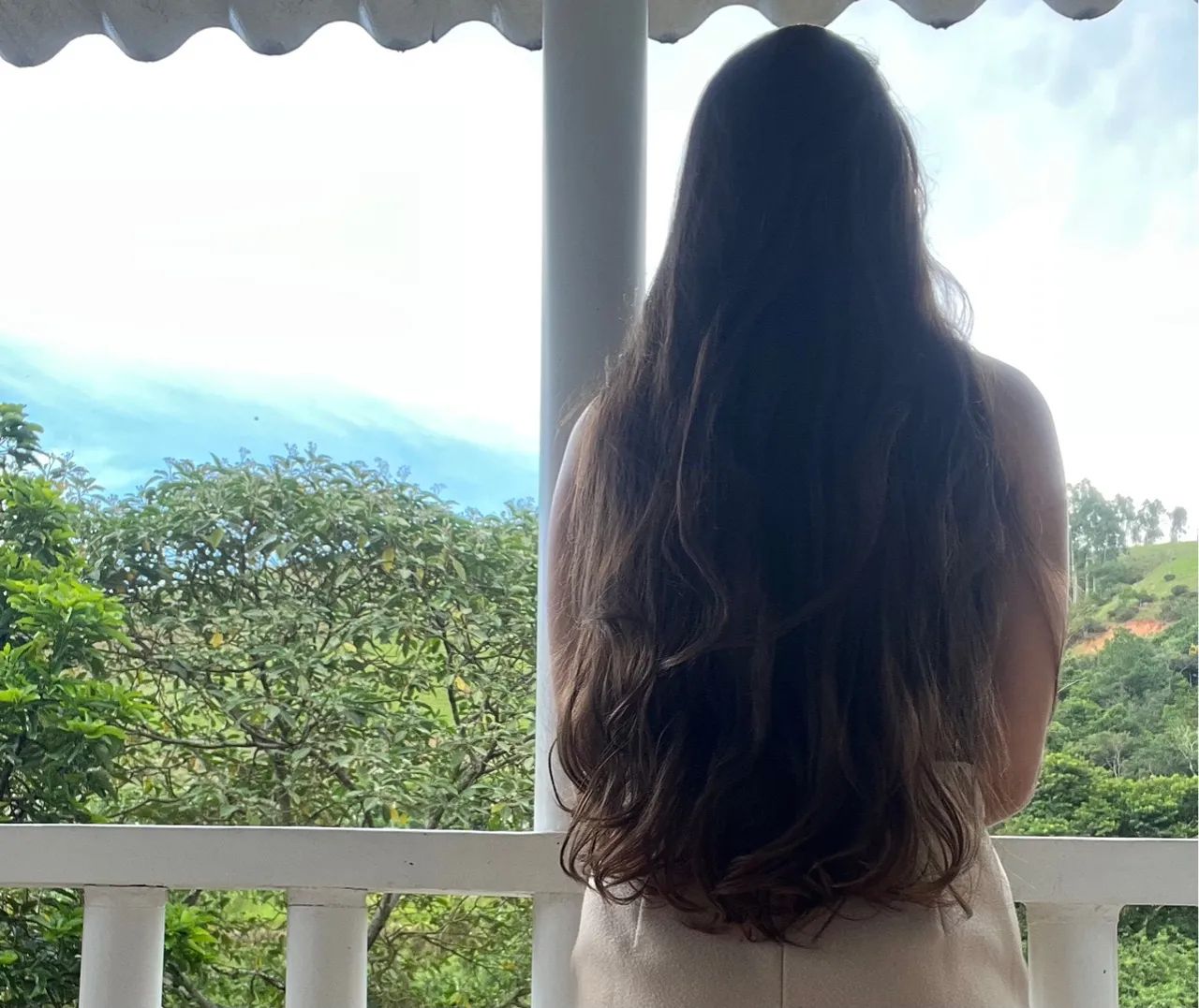 Cabelo longo e saudável 