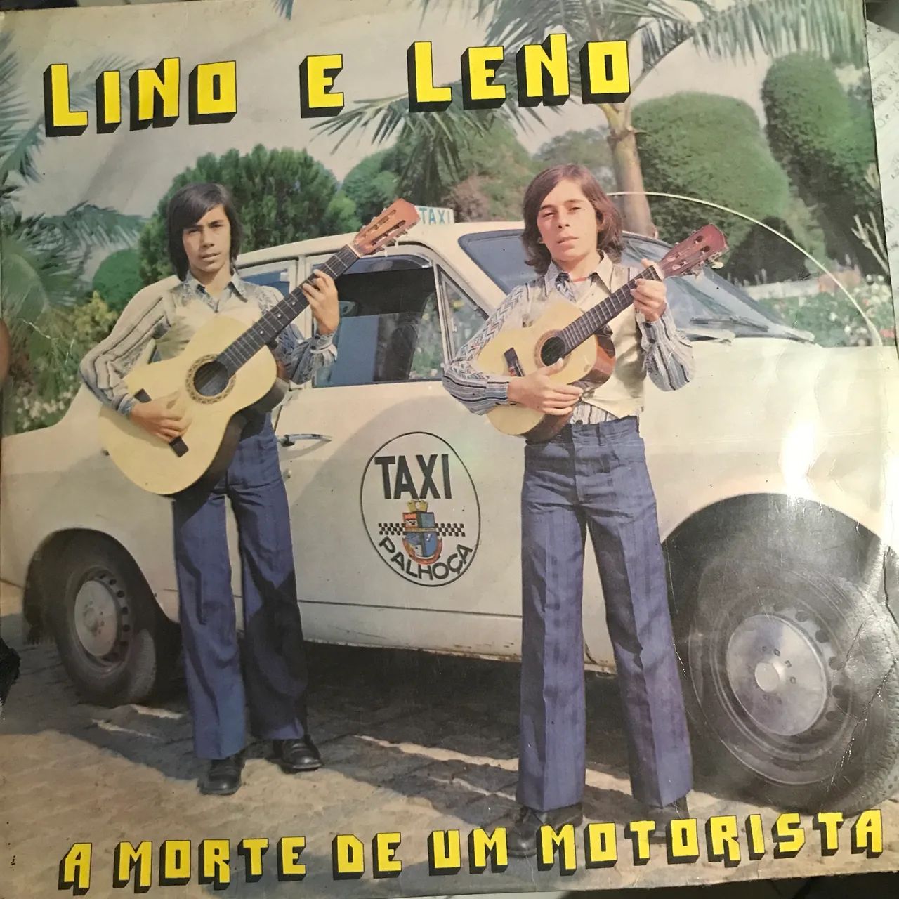 Disco sertanejo antigo lino e leno de sc raro capa corcel 1