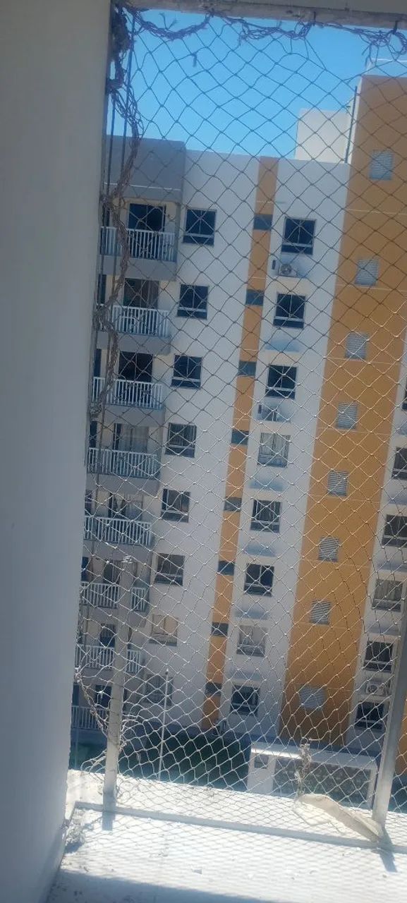 Rede de proteção avenda cor branca usada mais tá nova  - Foto 2