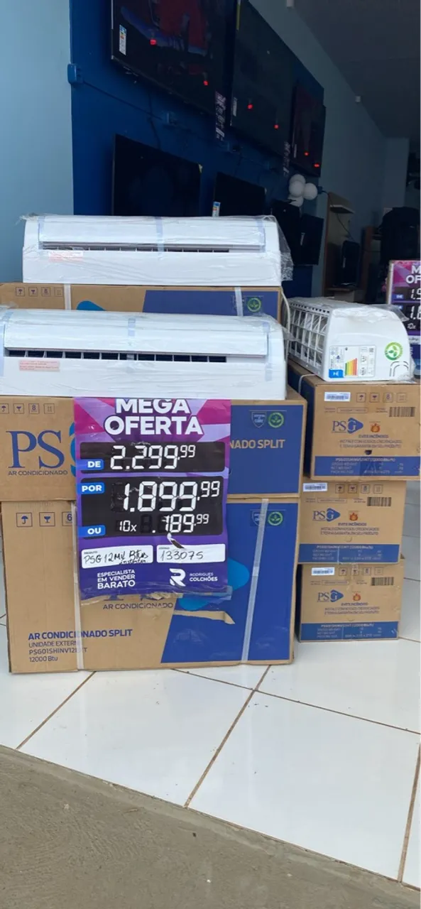 Ar Condicionado Split 12.000 BTUs - MEGA OFERTA!
