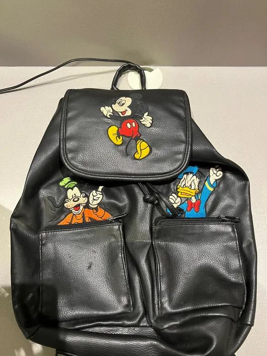 Mochila de couro Disney 