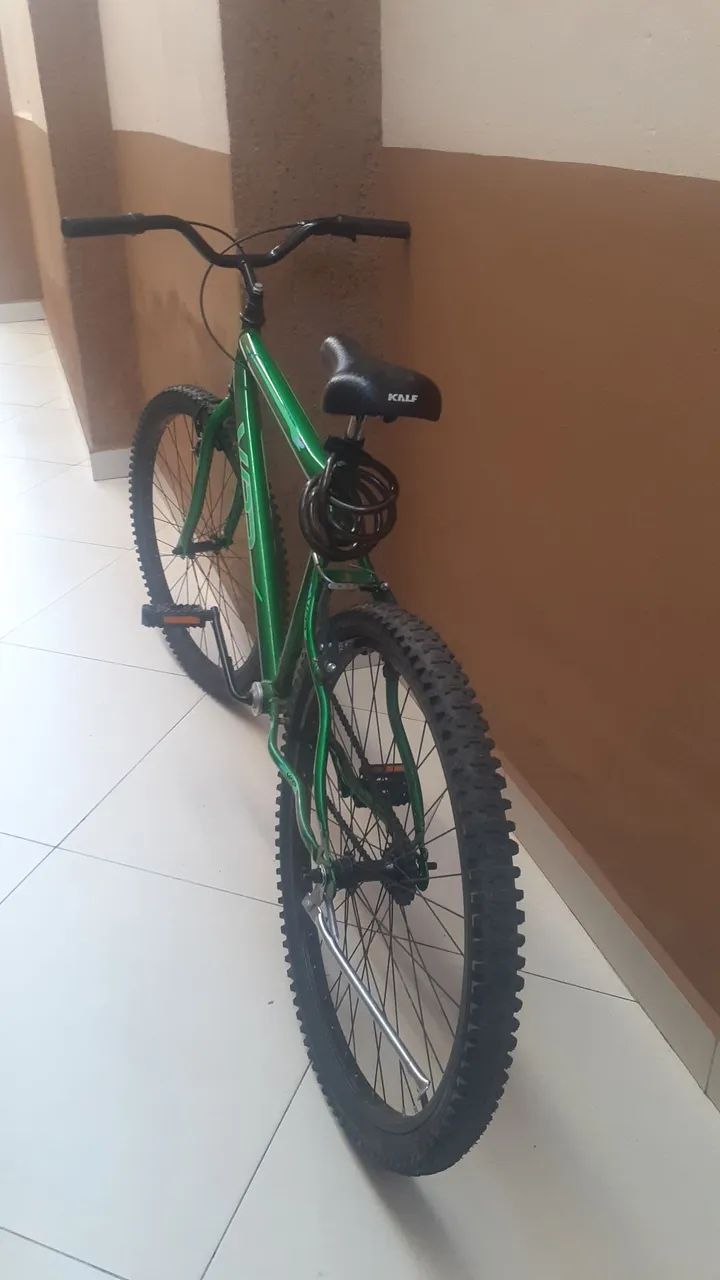 Bicicleta Wrp Nova, Aro 28, cor verde - Foto 4