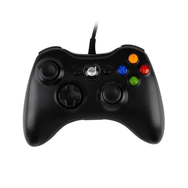 Controle Gamer Double Shock Storm USB  Dazz Para PC