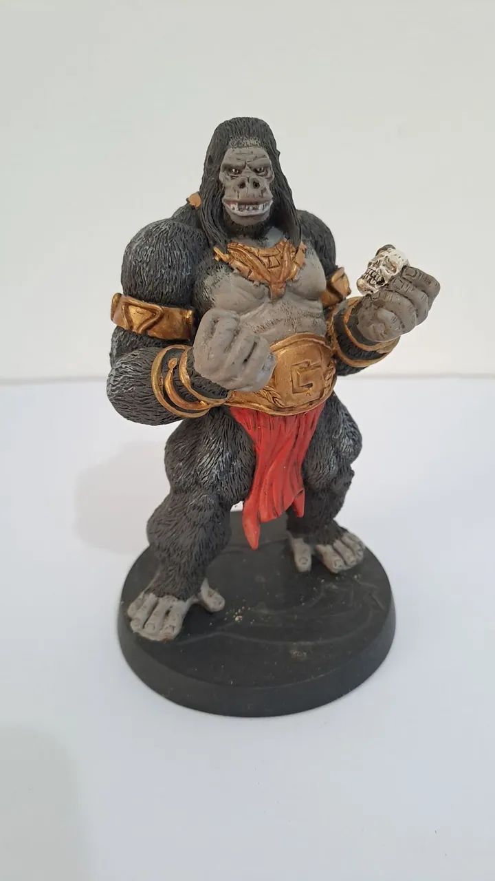 * MT Eaglemoss DC Comics Super Heróis Gorila Grodd Miniatura, Caixa, Proteção e Revista - Foto 5