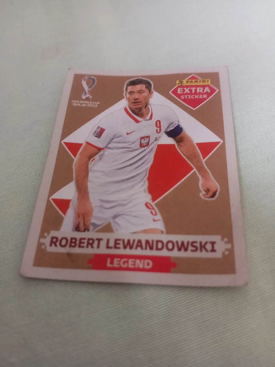 Figurinha Extra Panini Robert Lewandowski - Legend