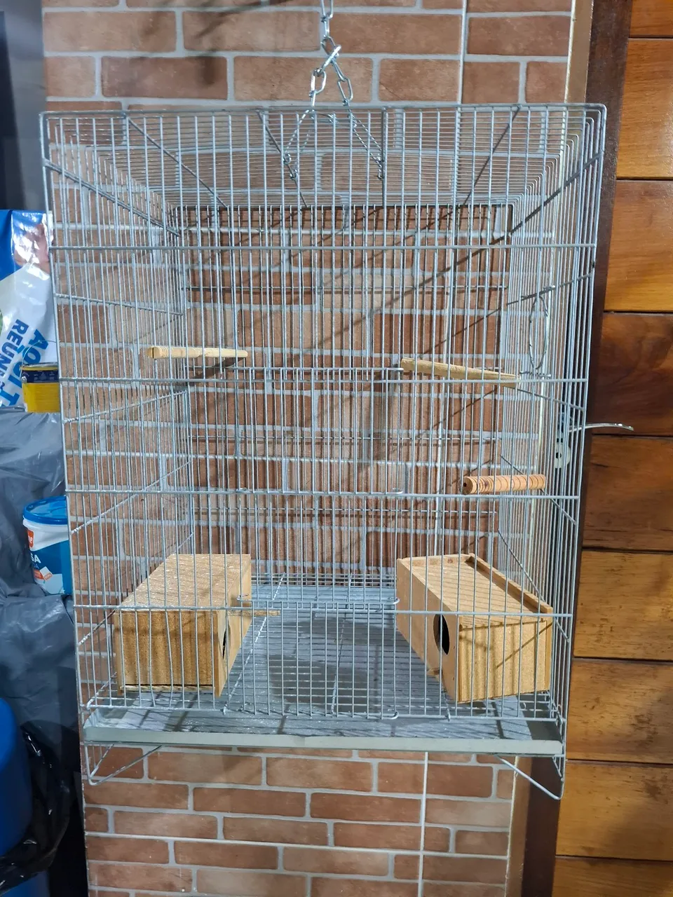 Gaiola para pássaros