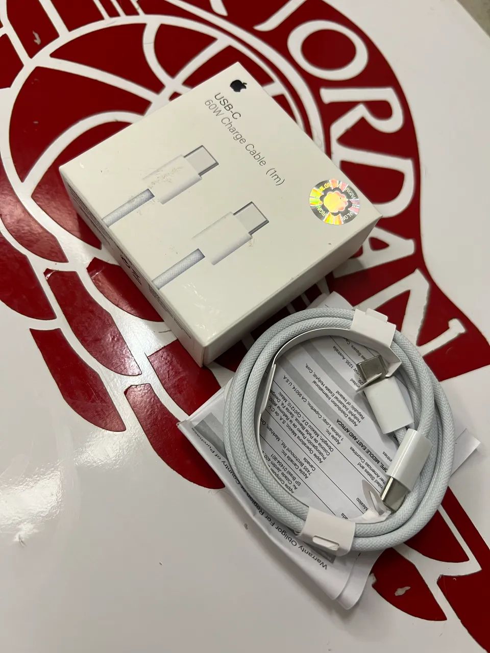 Cabo USB-C Turbo 1m Tipo C 60W Nylon Trançado Iphone 15, Iphone 16  - Foto 2