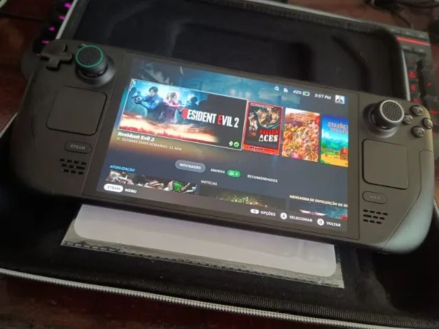 Steam Deck OLED 1TB - Consoles de Vídeo Game - Ingleses do Rio