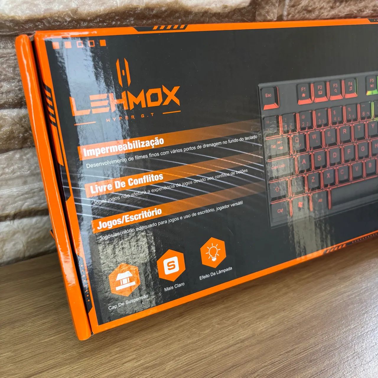 TECLADO GAMER COM LED - Foto 3