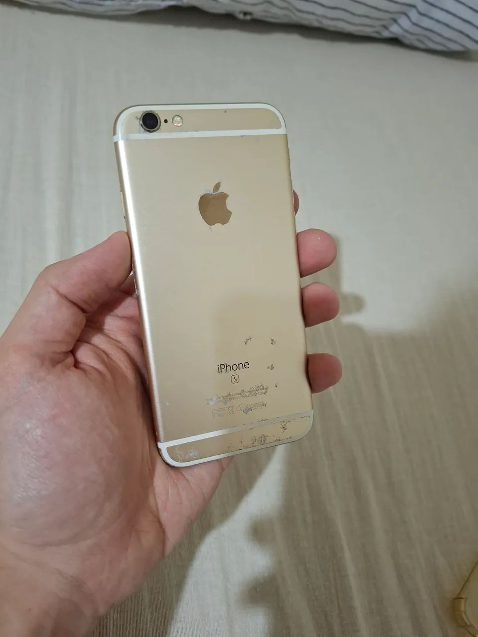 iPhone 6s 32GB dourado com tudo funcionando  - Foto 2