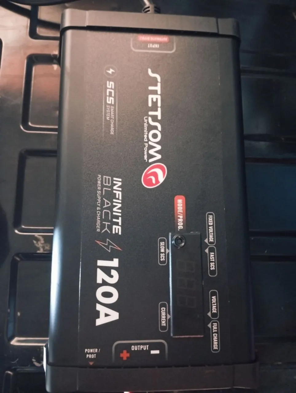 Carregador de Bateria Stetsom Infinite Black 120A
