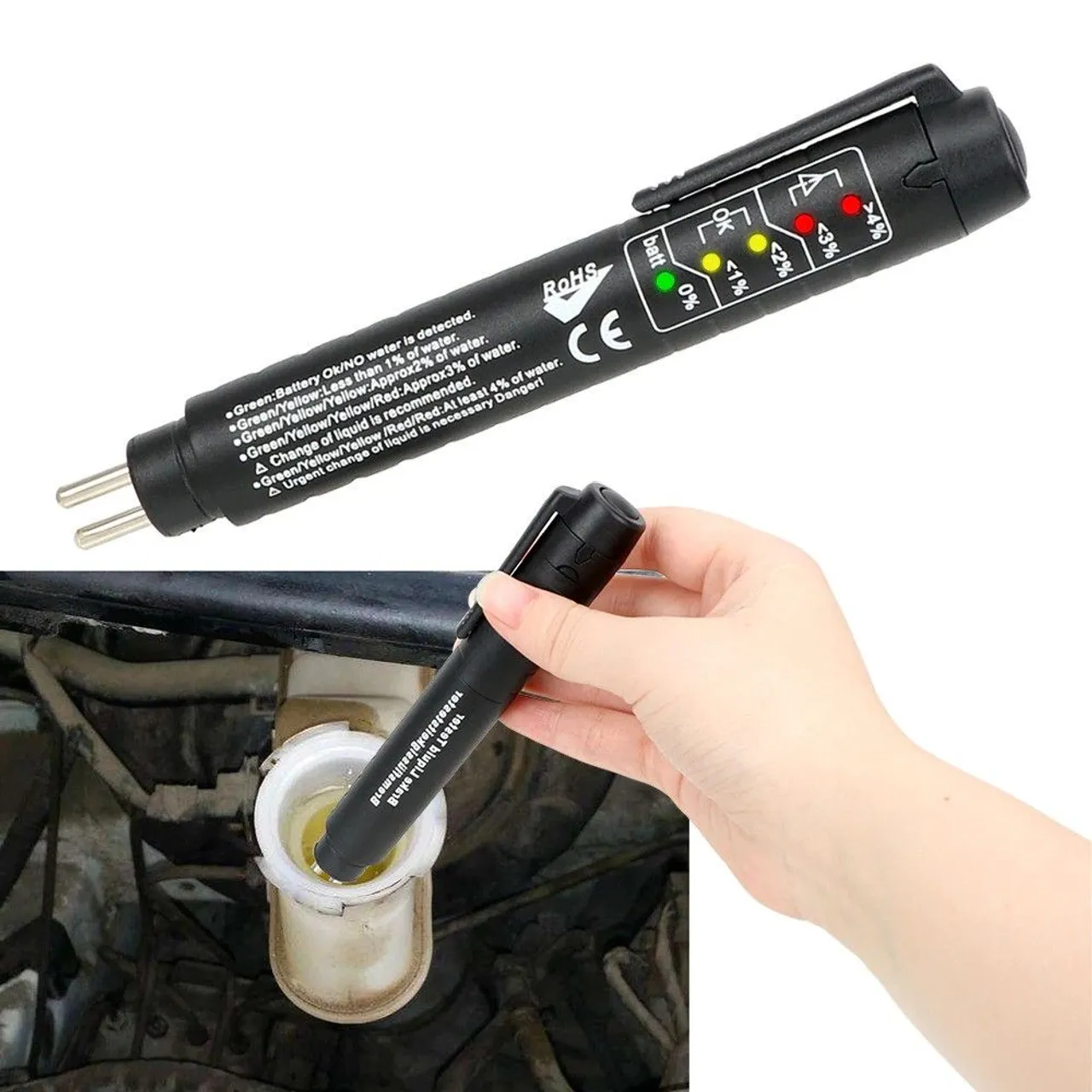Caneta Testador de Fluido de Freio Automotivo - Qualidade e Segurança
