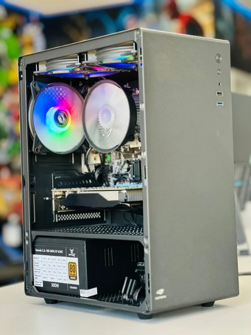 PC Gamer Intel i5-4690 16GB GTX1050 - Loja LW Tech - Foto 4