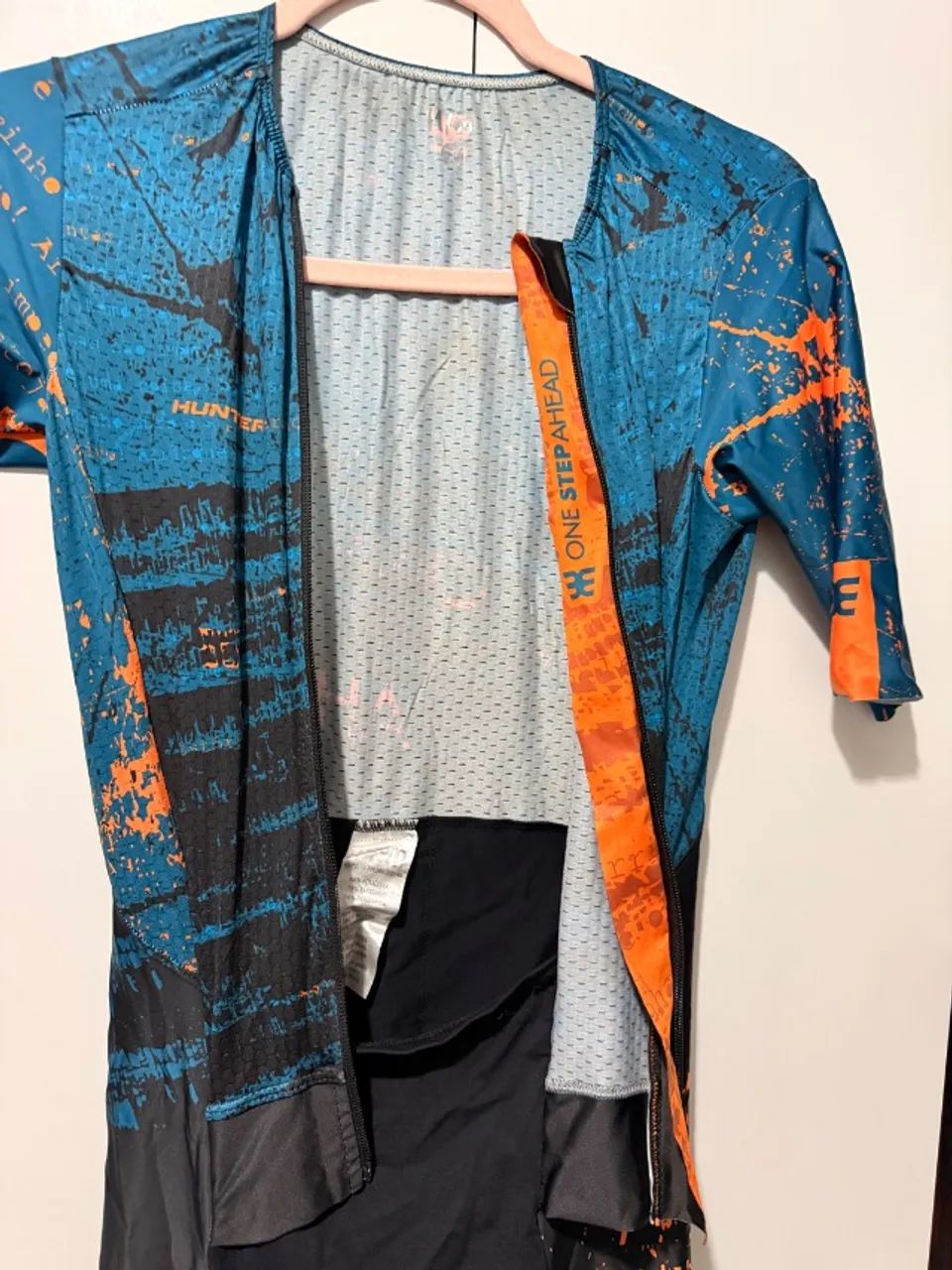 Macaquinho Tri c/ Manga Woom 140 Hunter tamanho M - Foto 4