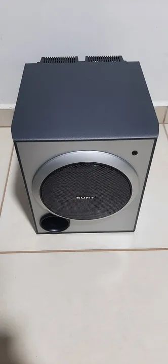 Subwoofer Sony amplificado 8 polegadas - Foto 3