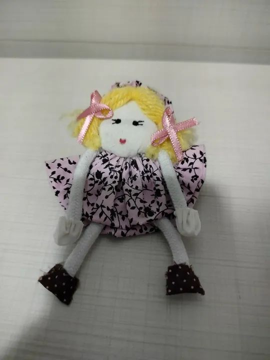 Mini Boneca De Pano 11 Cm