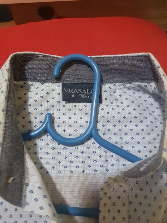 Camisa Social Infantil Vrasalo - Tamanho 4