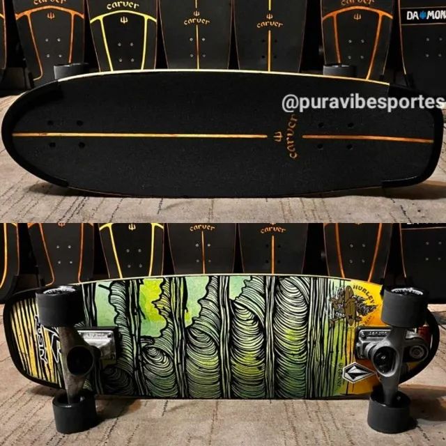 Skate Carver C7 simulador surf Yow Smoothstar Importado - Foto 2