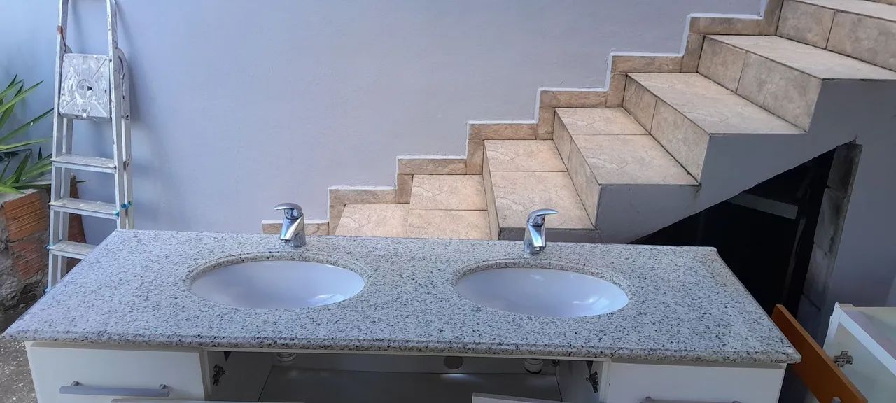2 Balcão para banheiro 