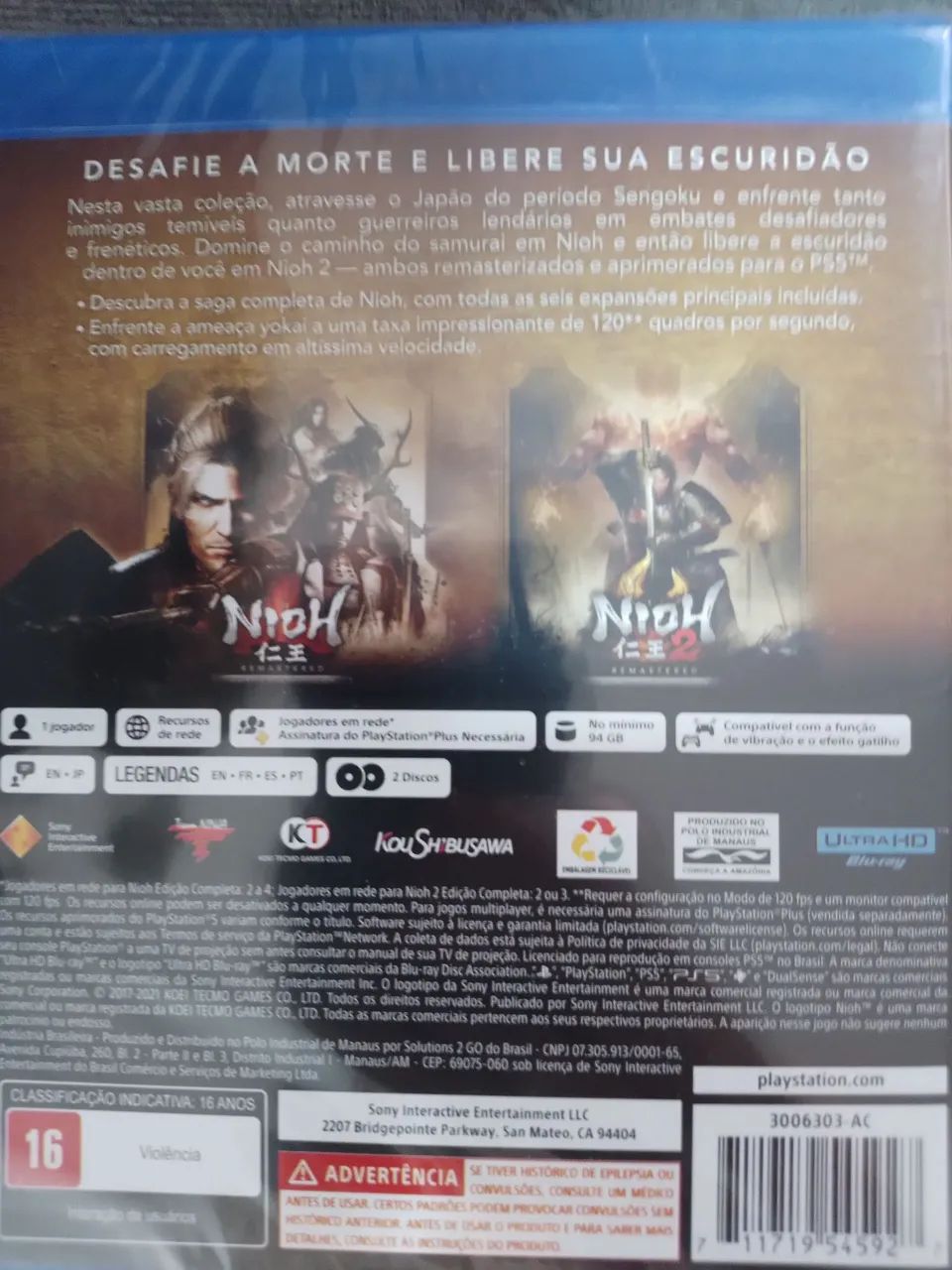 Nioh collection lacrado  - Foto 3