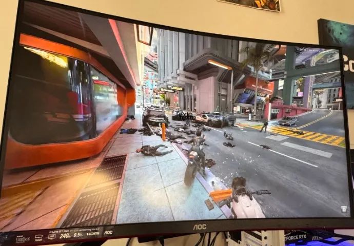 Monitor Gamer 240Hz 0.5m 27 polegadas curvo AOC64385329789954120