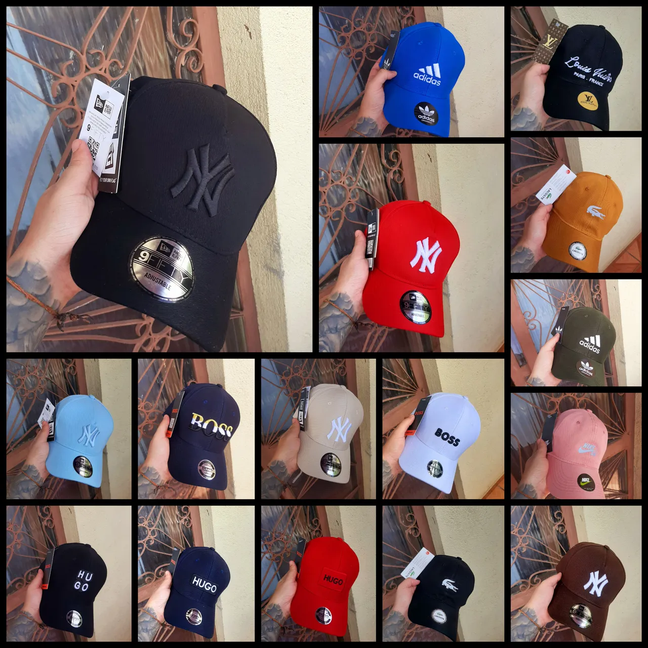 2 Bonés MultiMarcas Por Apenas 70$