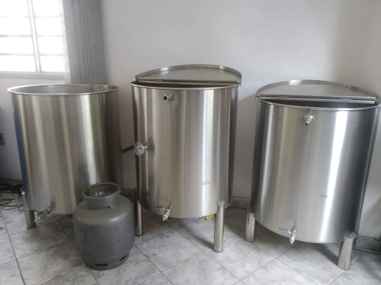 Panelas cervejeira 300l cerveja artesanal  - Foto 2