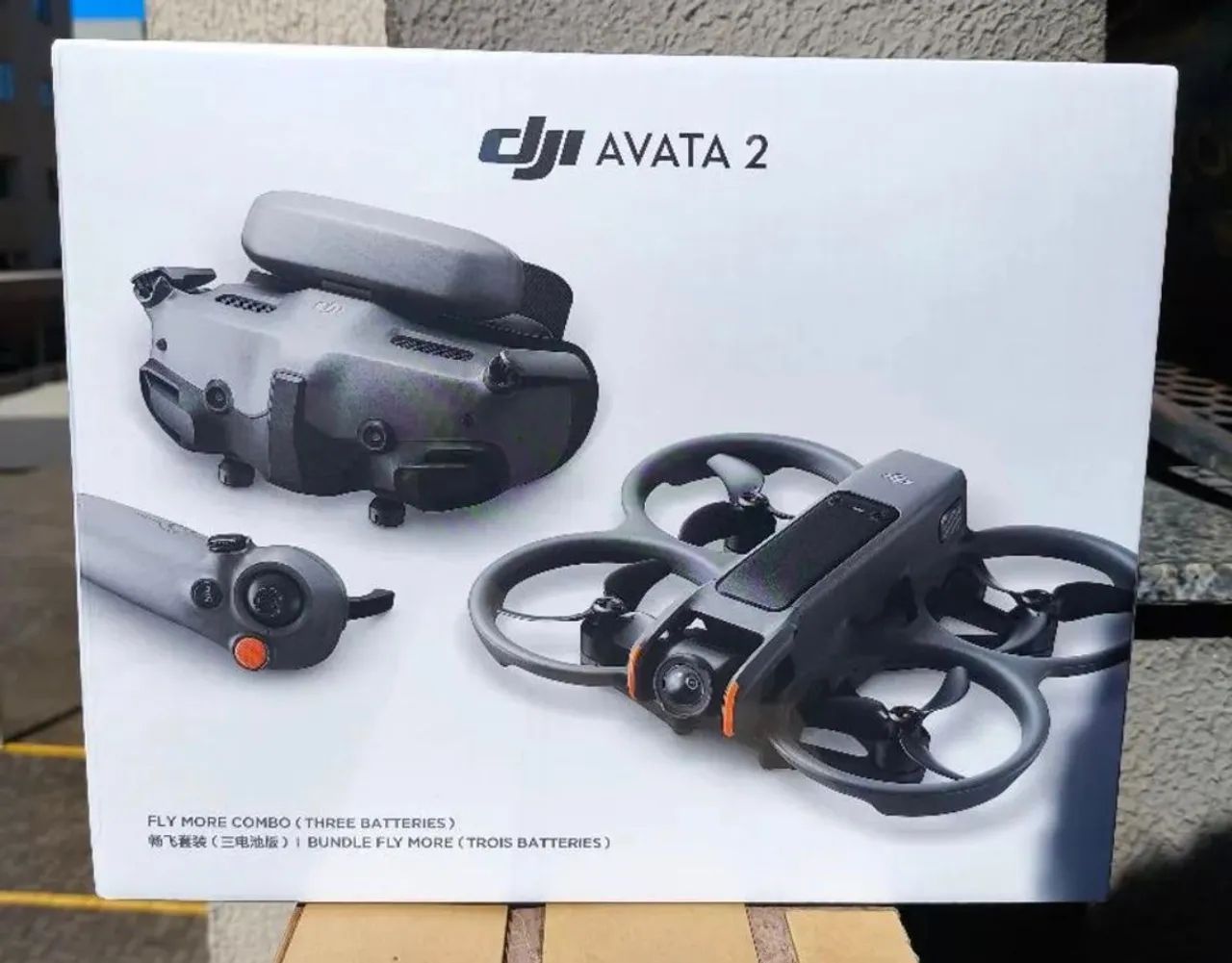 Drone DJI Avata 2 Fly More Combo (3 baterias) - Lacrado