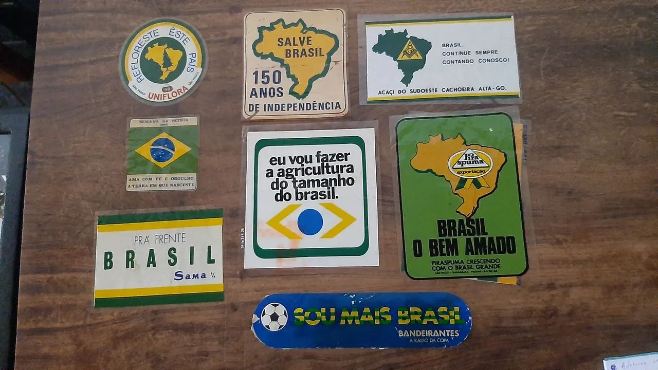 Adesivos Antigos anos 70 e 80