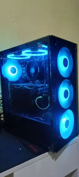 Pc gamer ryzem pra jogos atuais Parcelo no cartão  leia - Foto 6