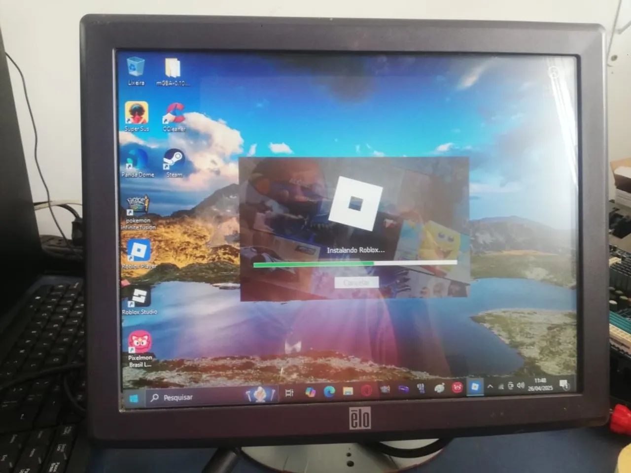 Monitor Elo touch ET1515L - 15 polegadas - LER DESCRIÇÃO