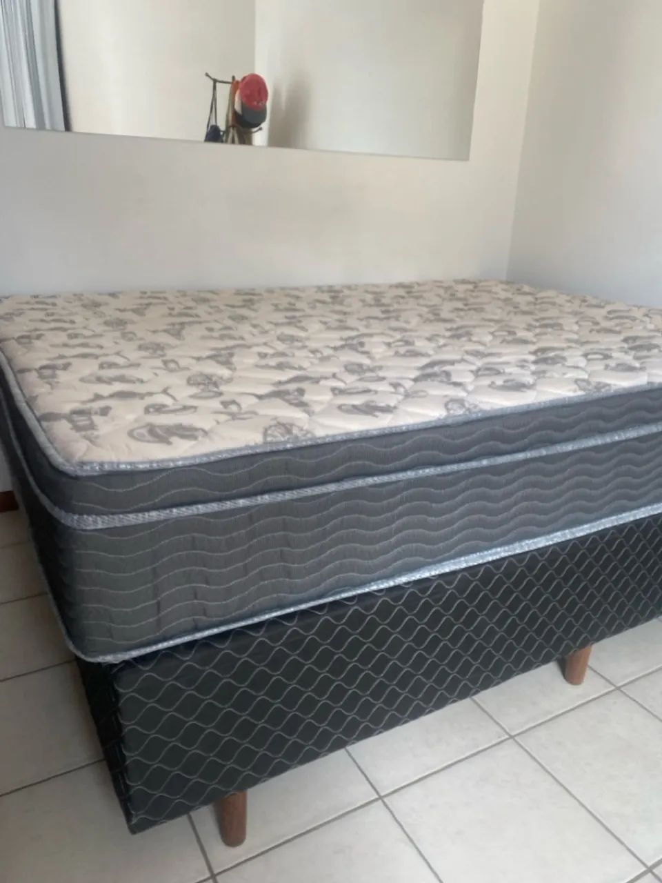 Cama Casal Box Ortobom Ortopillow 650 reais