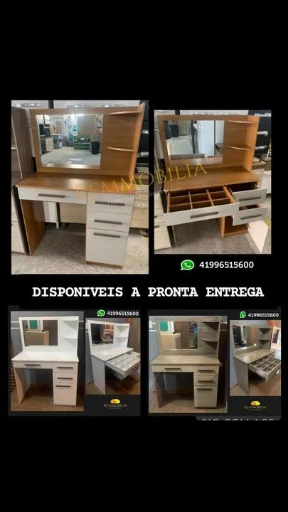 Penteadeira multiuso novo - ENTREGAMOS MONTADO