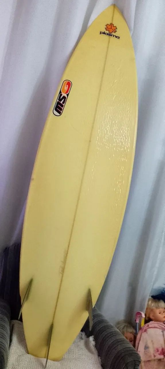 Prancha de Surfe Plasma MS - Usada triquilha - Foto 5