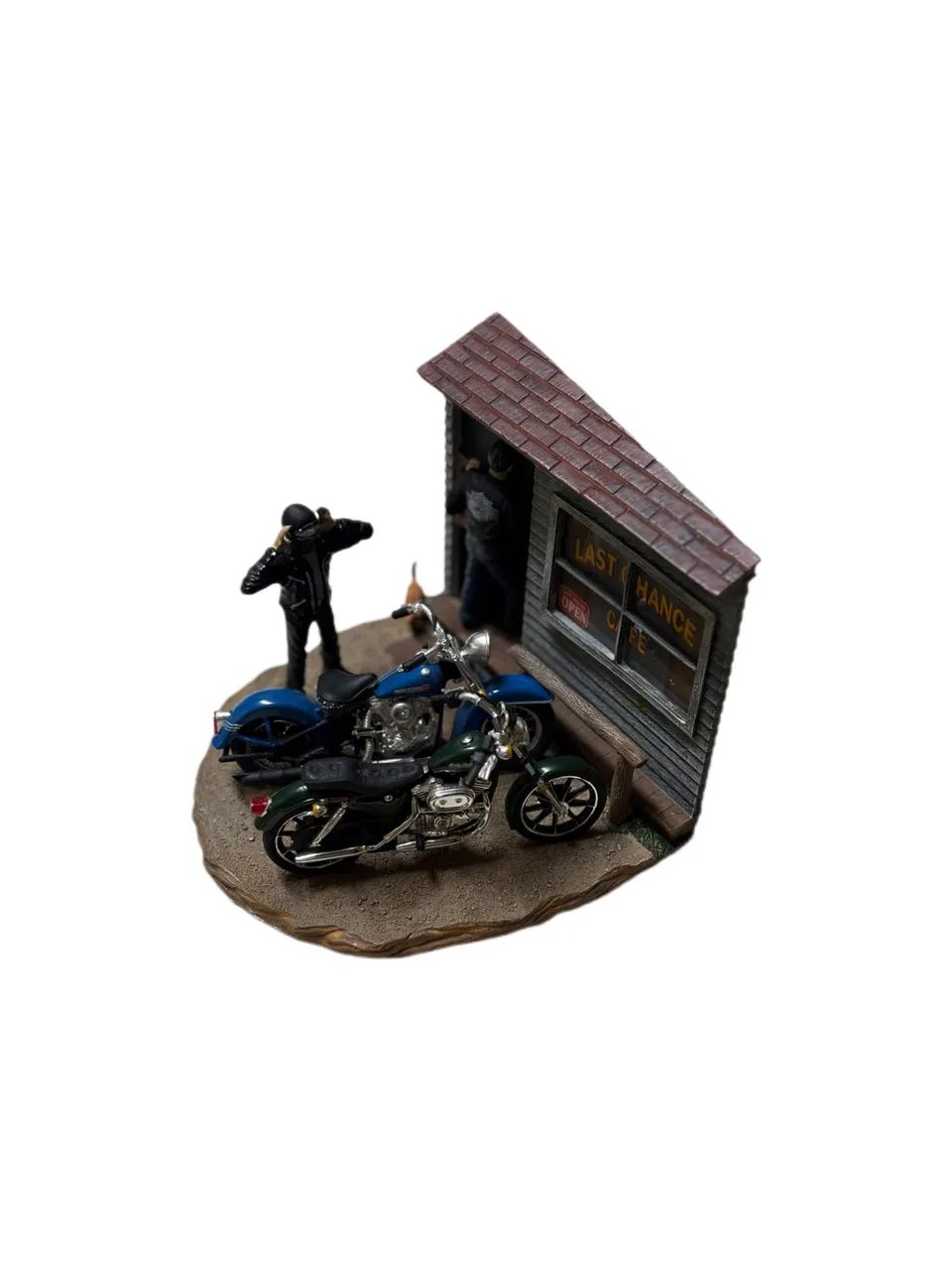 Miniatura Harley Davidson Estatueta (Diorama) ERTL - Foto 2