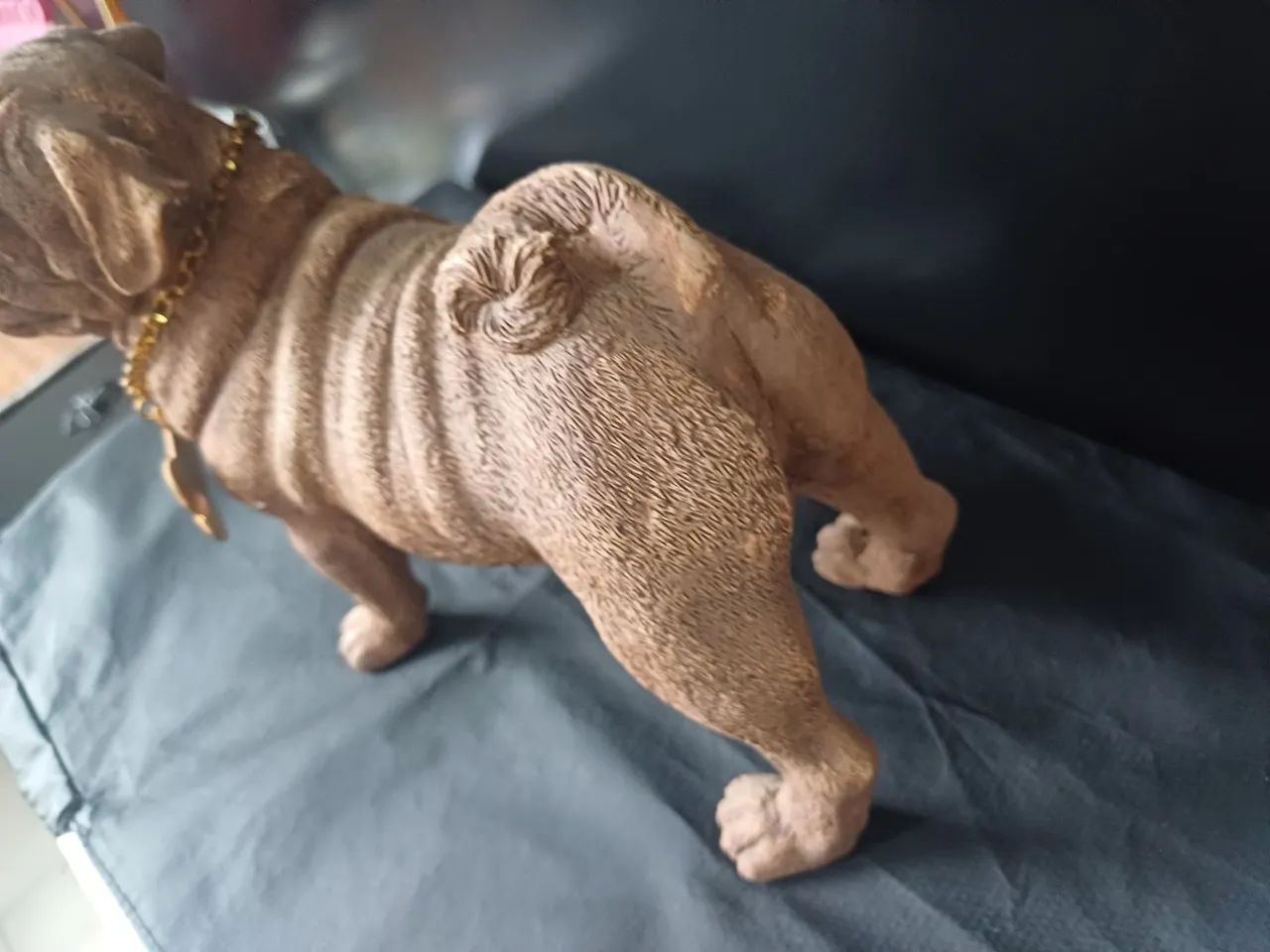 Pug de cerâmica para decoração - Foto 2