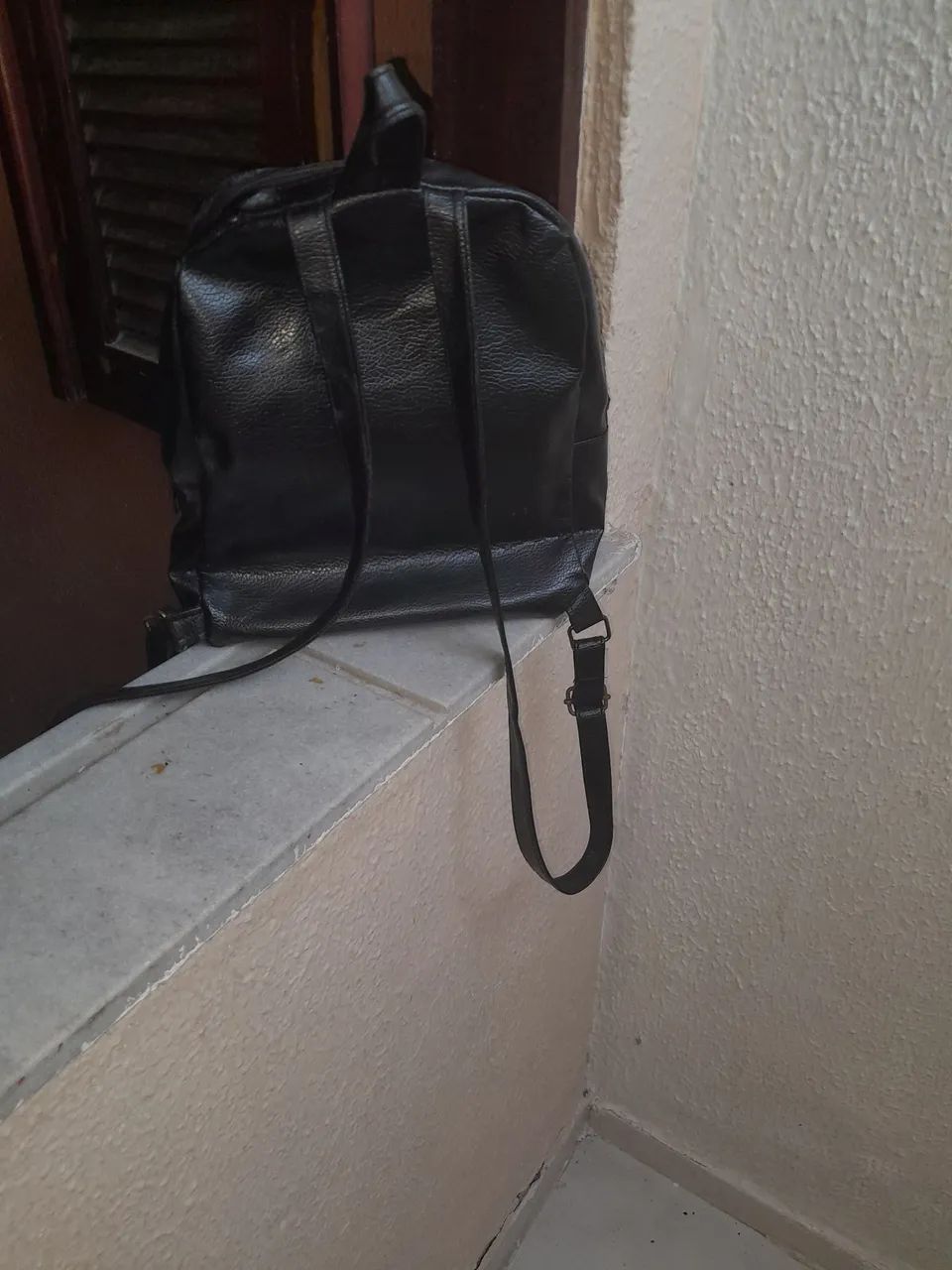 Mochila couro  - Foto 2