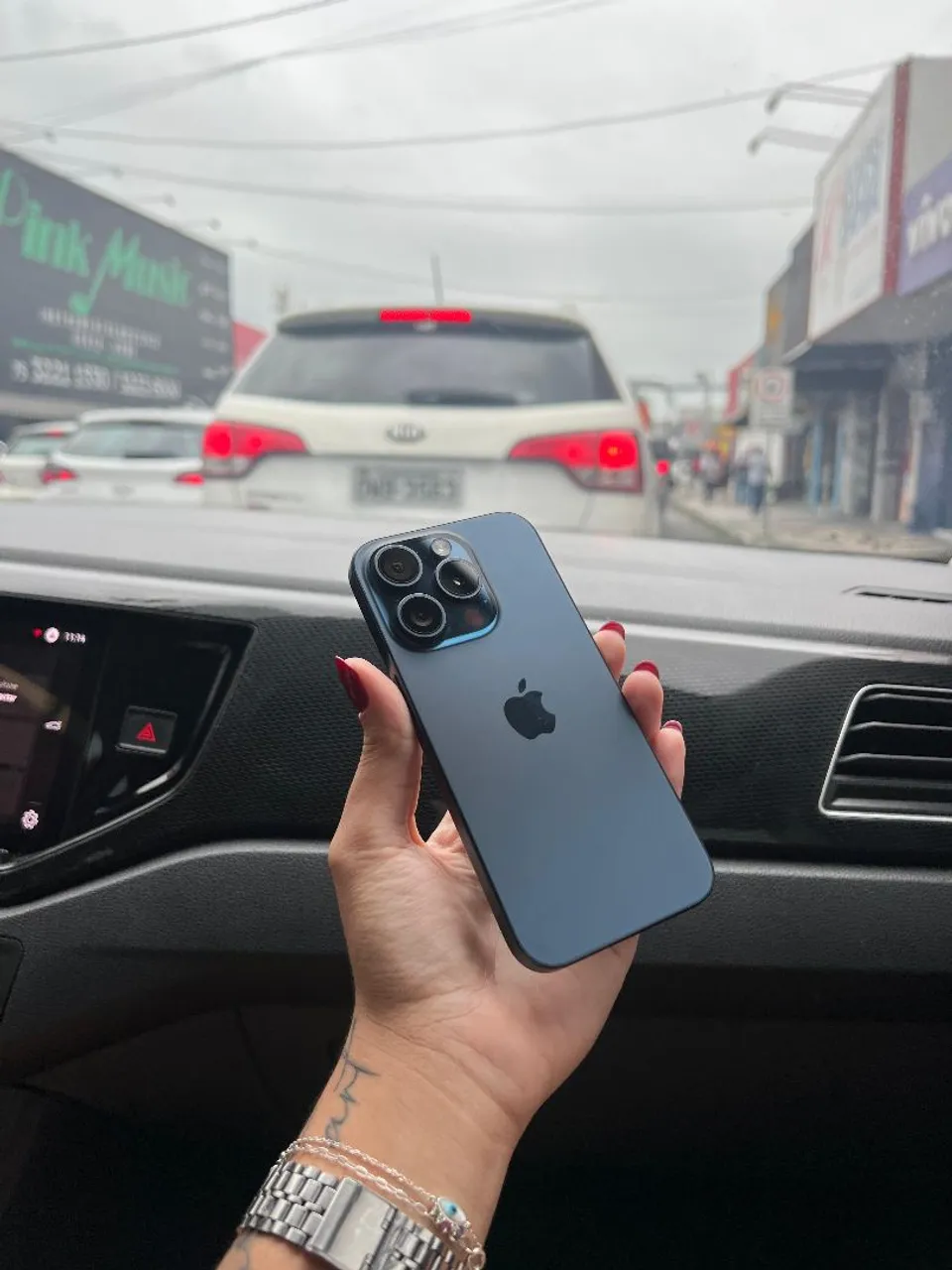 Iphone 15 Pro azul 256GB azul 89% Virtual